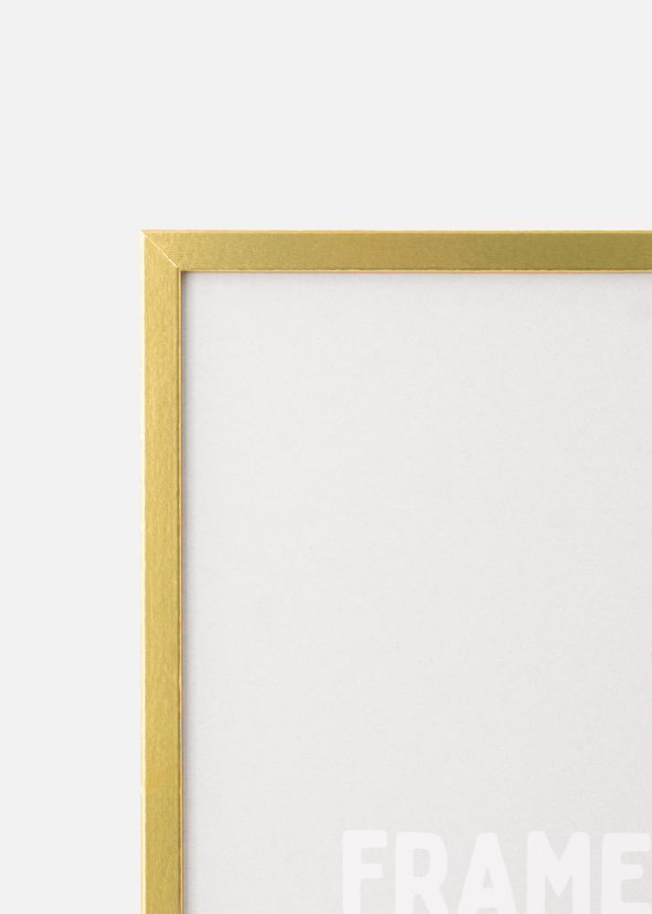 Bilderrahmen Gold Schmal 30 x 40 cm