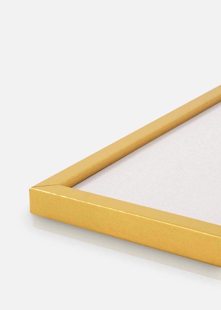 Bilderrahmen Gold Schmal 30 x 40 cm