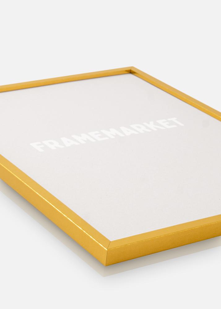 Bilderrahmen Gold Schmal 30 x 40 cm